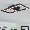 Cavareno Ceiling Light LED black, 1-light source
