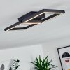 Cavareno Ceiling Light LED black, 1-light source