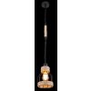Globo HALIA Pendant Light brown, black, 1-light source