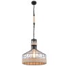 Globo HALIA Pendant Light brown, black, 1-light source