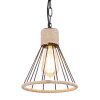 Globo HALIA Pendant Light brown, black, 1-light source