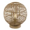 Globo HILDEGARD Table lamp brown, 1-light source