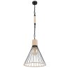 Globo HALIA Pendant Light brown, black, 1-light source