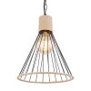 Globo HALIA Pendant Light brown, black, 1-light source