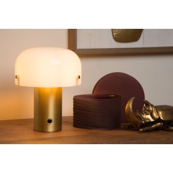 Lucide TIMON Table lamp brass, 1-light source