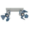Lucide PICTO Ceiling Light blue, grey, 2-light sources
