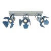 Lucide PICTO Ceiling Light blue, grey, 3-light sources
