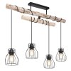 Globo MINA Ceiling Light black, 4-light sources