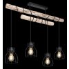 Globo MINA Ceiling Light black, 4-light sources