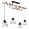 Globo MINA Ceiling Light black, 4-light sources