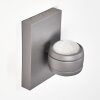 Arsego Outdoor Wall Light LED grey, 2-light sources