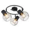 Globo BEVERONE Spotlight black, 3-light sources