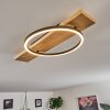 Pompu Ceiling Light LED Light wood, black, 1-light source