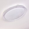 Fondaco Ceiling Light LED white, 1-light source, Remote control, Colour changer