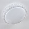 Suno Ceiling Light LED transparent, clear, white, 1-light source