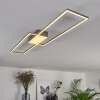Torresella Ceiling Light LED matt nickel, 2-light sources, Remote control
