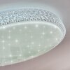 Suno Ceiling Light LED transparent, clear, white, 1-light source, Remote control