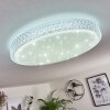 Suno Ceiling Light LED transparent, clear, white, 1-light source, Remote control