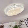 Suno Ceiling Light LED transparent, clear, white, 1-light source