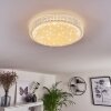Suno Ceiling Light LED transparent, clear, white, 1-light source