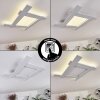Cuchara Ceiling Light LED white, 1-light source