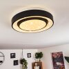 Grimacco Ceiling Light LED black, 1-light source, Colour changer