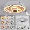 Fitili Ceiling Light LED white, 1-light source, Remote control