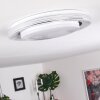 Laganadi Ceiling Light LED white, 1-light source, Remote control
