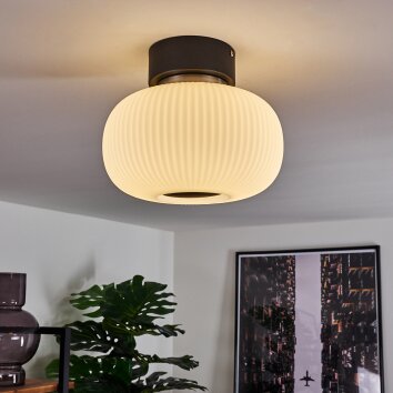 Sebep Ceiling Light LED black, 1-light source