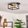 Salla Ceiling Light Light wood, black, 1-light source