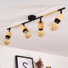 Sezze Ceiling Light Light wood, black, 4-light sources