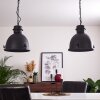 Ogho Pendant Light black, 2-light sources