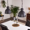Ogho Pendant Light black, 2-light sources