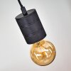 Ajaccio Pendant Light black, 1-light source