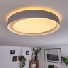 Beade Ceiling Light LED grey, white, 1-light source, Remote control, Colour changer