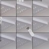 Cetara Ceiling Light LED grey, 1-light source, Remote control, Colour changer