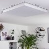 Cetara Ceiling Light LED grey, 1-light source, Remote control, Colour changer