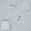 Rosenga Ceiling Light LED white, 1-light source, Remote control