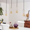 Nonume Pendant Light black, 4-light sources