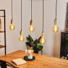 Vasanello Pendant Light black, 5-light sources