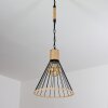 Sulzano Pendant Light brown, black, 1-light source