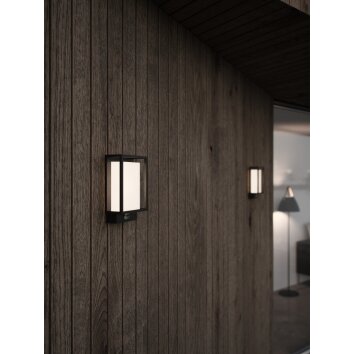 Nordlux Nestor Outdoor Wall Light LED black, 1-light source, Motion sensor