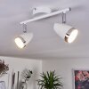 Idlewild Ceiling Light LED chrome, white, 2-light sources