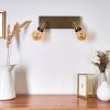 Lagunita Wall Light gold, 2-light sources