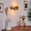Lagunita Wall Light gold, 2-light sources