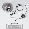 Ahanga Pendant Light black, 1-light source