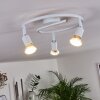 Planes Ceiling Light LED white, 3-light sources