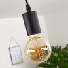 Yaak Ceiling Light Light wood, black, 3-light sources