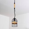 Sulzano Pendant Light brown, black, 1-light source