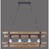 Leuchten Direkt EDITH Pendant Light Light wood, 4-light sources